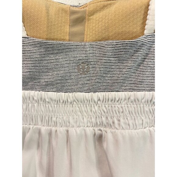 Lululemon Bliss Tank Heathered Coal Wee Stripe / White 6 - Picture 5 of 6